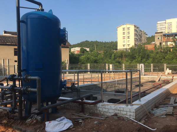 10T/H生活污水回用現(xiàn)場(chǎng) 河南濮陽(yáng)中原油田采油一分廠